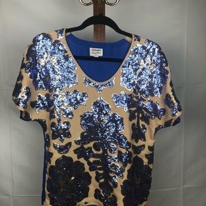 Tracy Reese sequin shirt